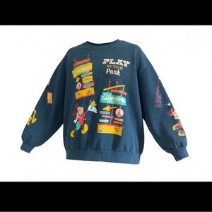 Disney Play At The Park Sweatshirt Size XXXL